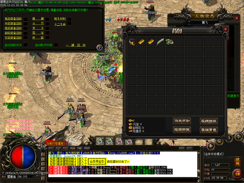 龍凰迷失激情神器单职业