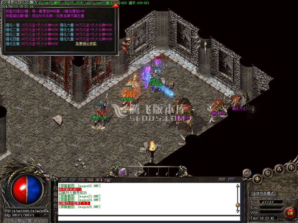 1.76天火传奇大极品三职业-esp插件