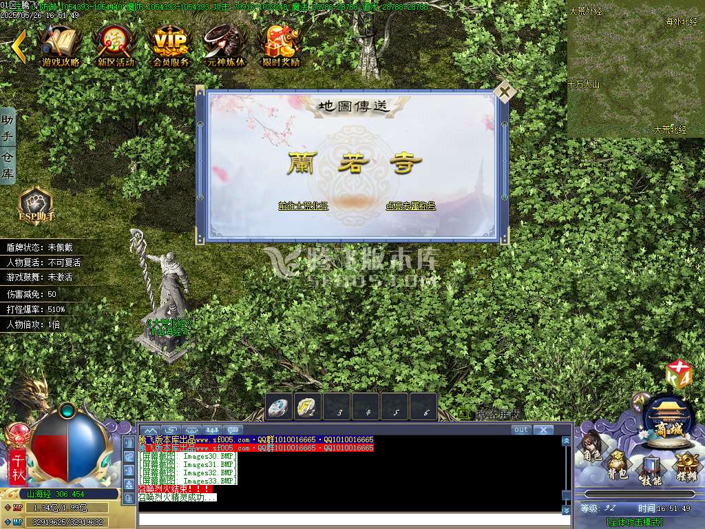 巫师日记专属神器单职业-esp/sd插件