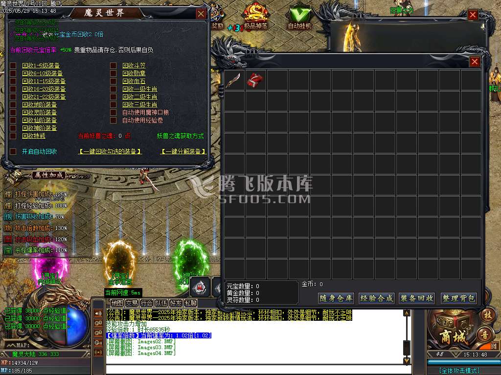 魔灵世界II沉默专属神器单职业-esp/sd插件