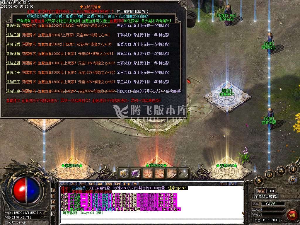 1.76神采飞扬复古经典金币三职业-sd插件