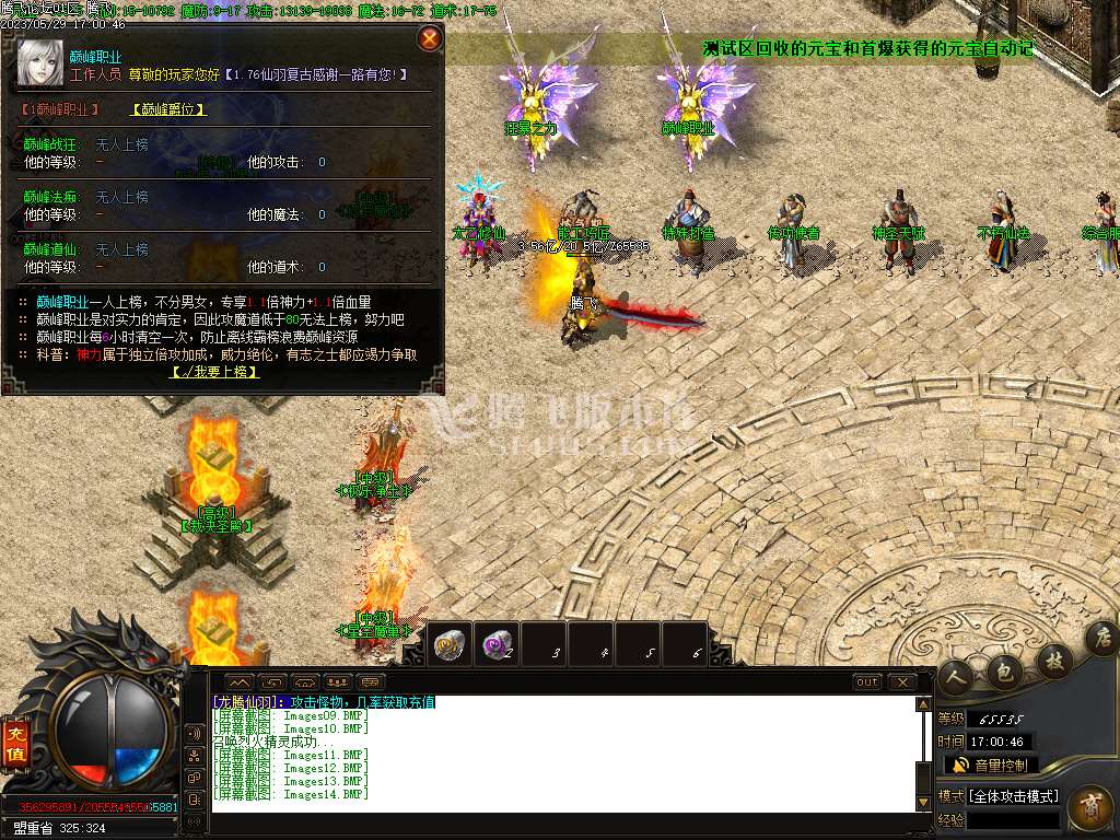 1.76魔道篇龙腾仙羽三职业-esp插件