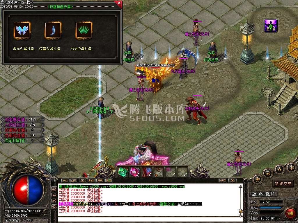 惊雷神器专属单职业wxf插件