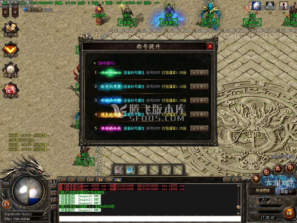 龙渊沉默专属神器单职业-wxf插件