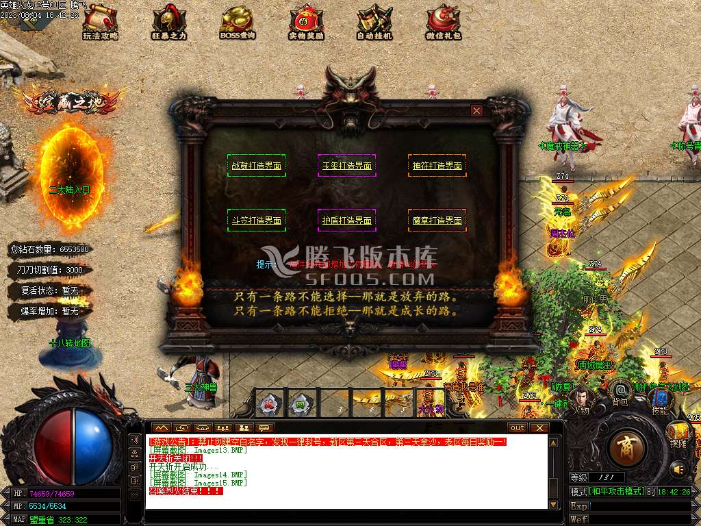 独家新1.80火龙单职业-esp插件