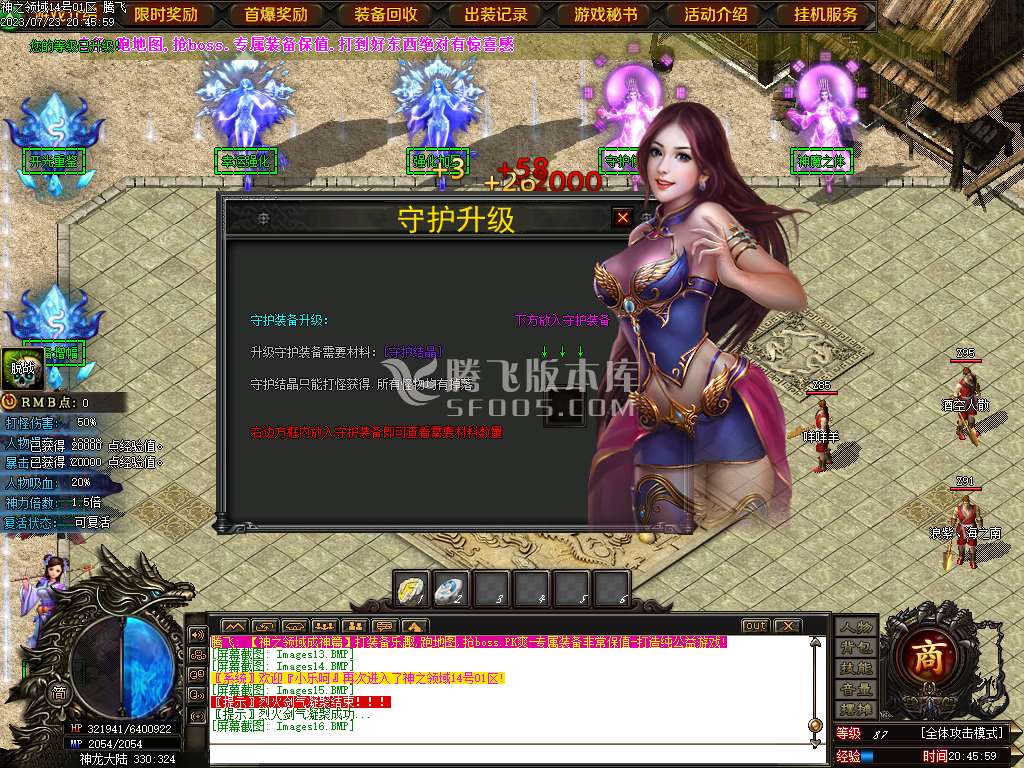 神之领域成神篇专属神器单职业-esp插件