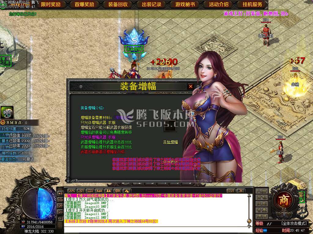 神之领域成神篇专属神器单职业-esp插件