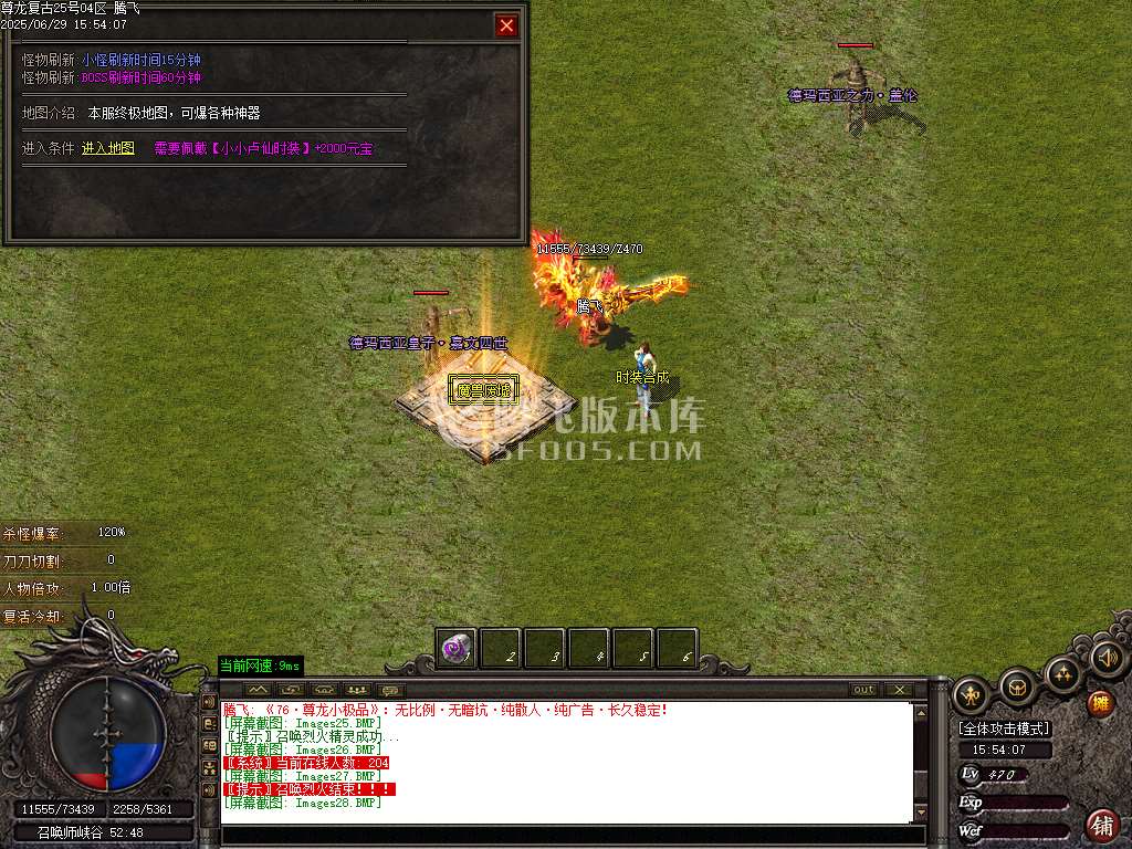 1.76尊龙小极品特色极速复古三职业-esp插件