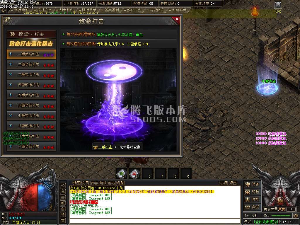 武道沉默迷失专属单职业