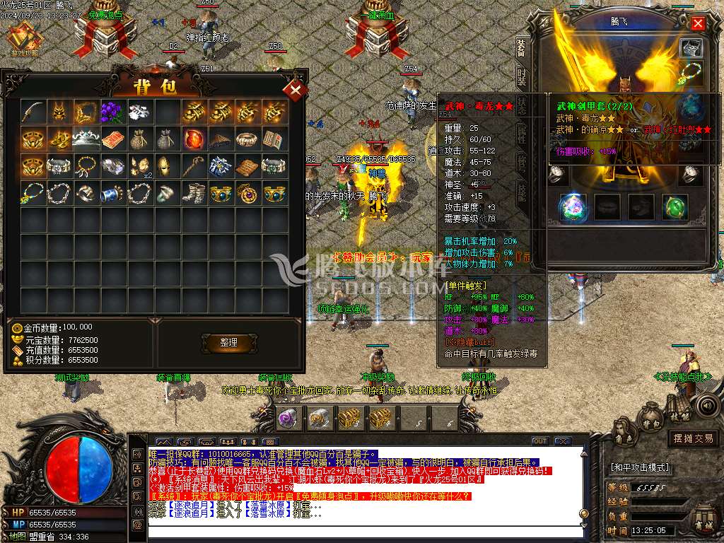 1.80轻微变元素神武火龙三职业-esp插件