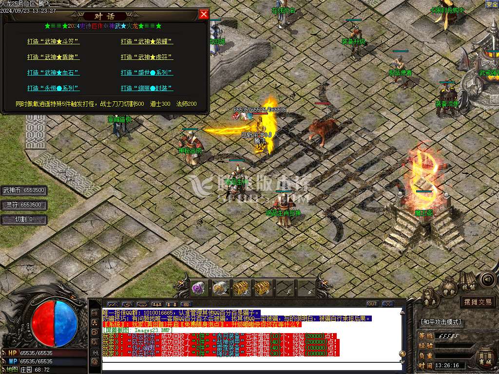1.80轻微变元素神武火龙三职业-esp插件