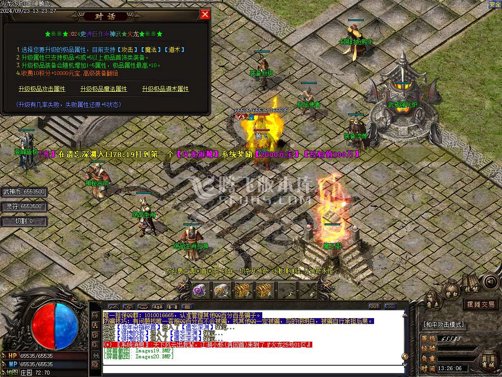 1.80轻微变元素神武火龙三职业-esp插件