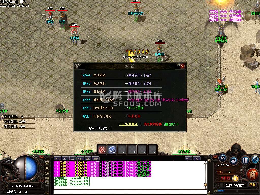 1.76无限攻速超级小极品+255神器单职业-esp插件
