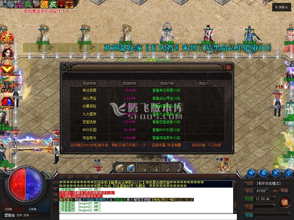 暗黑命运宠物单职业