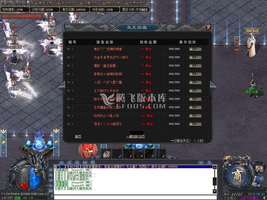 未知大陆专属神器单职业-esp插件