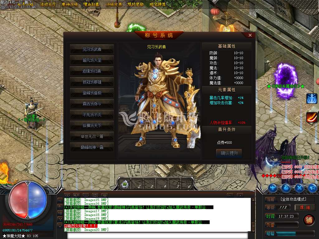 独家龍武单职业