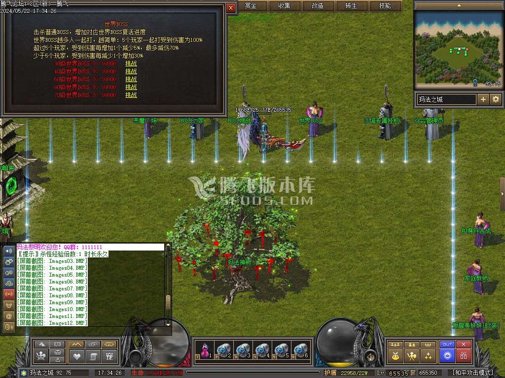 玛法黎明dm暗黑风格复古三职业