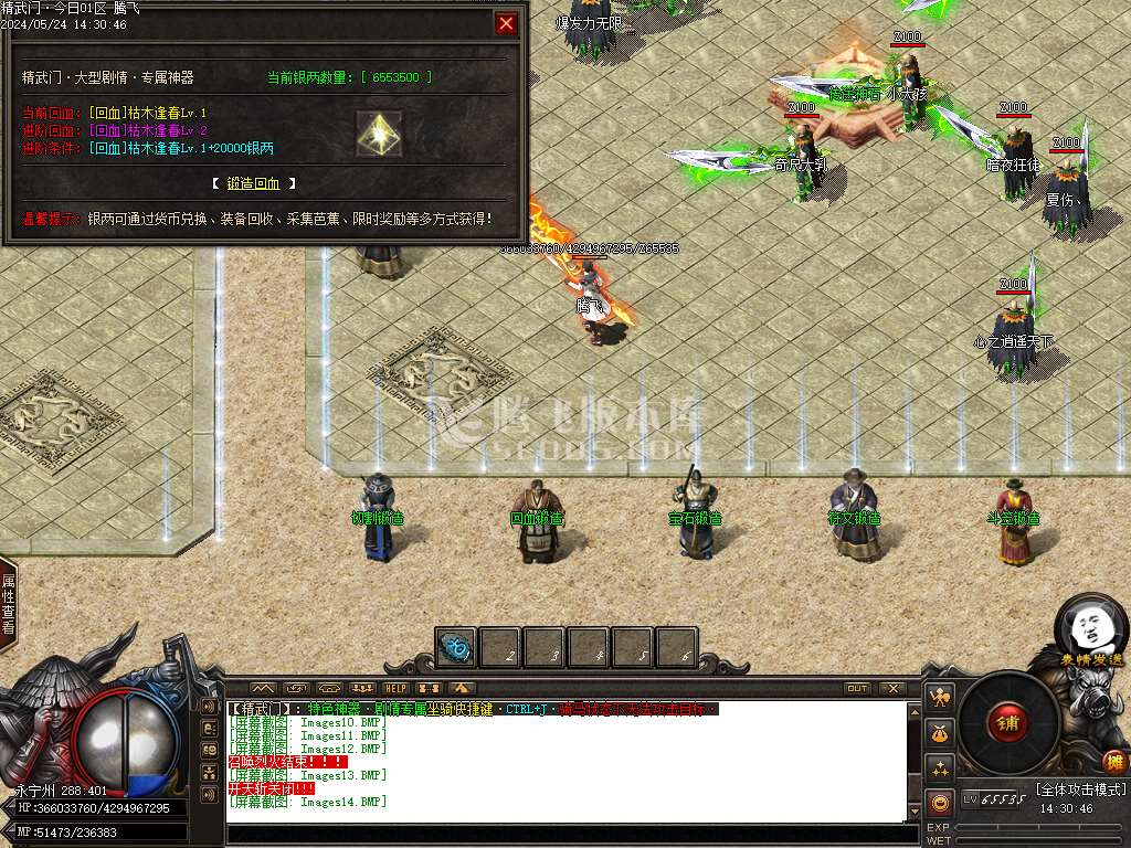 精武门火龙剧情专属单职业-esp/wxf插件