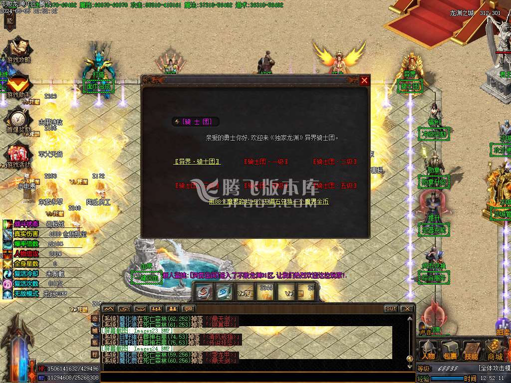 不败龙渊专属单职业