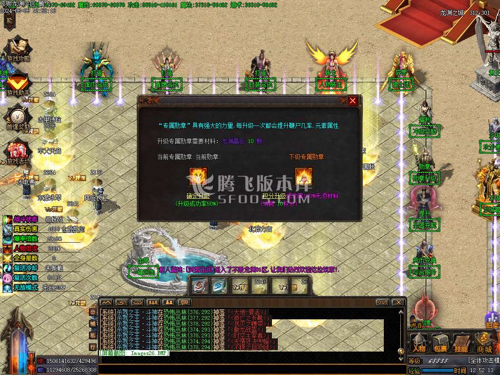 不败龙渊专属单职业