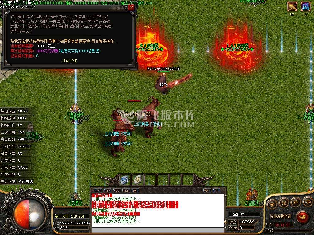 猎人皇暗黑专属单职业