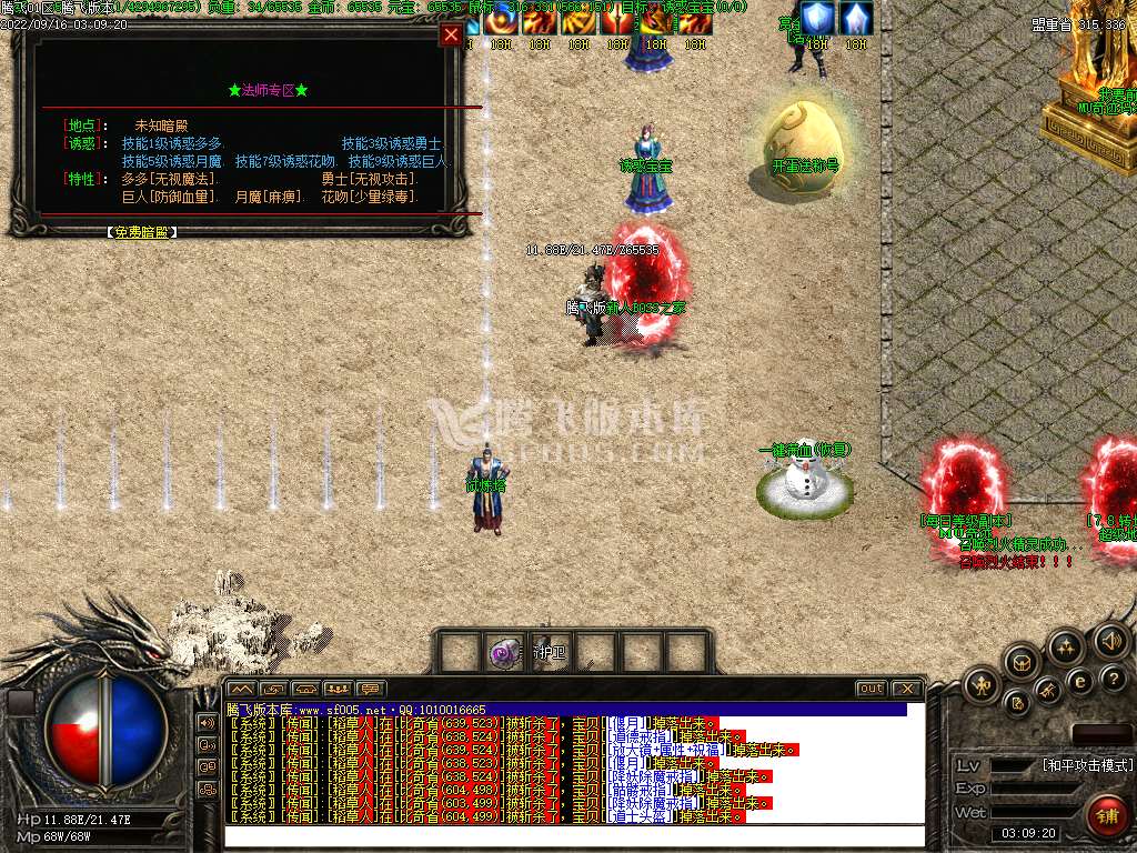 无限召唤宠物坐骑暗黑鉴定三职业