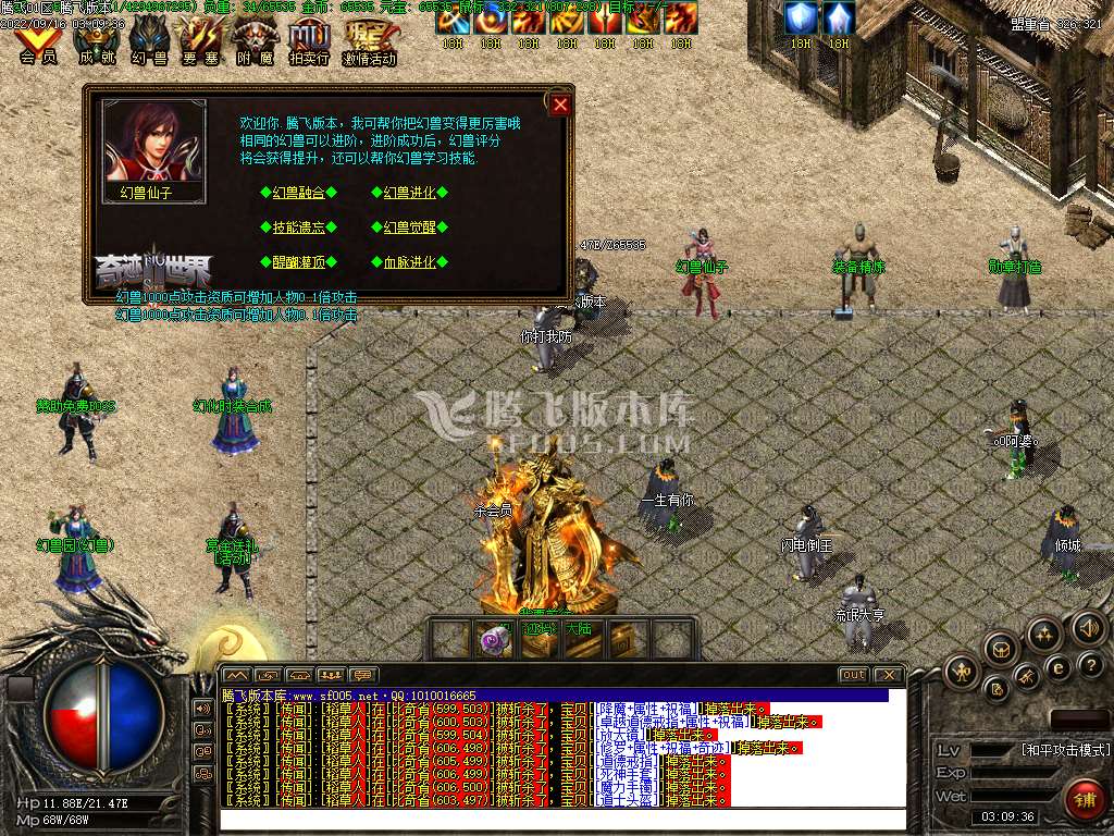 无限召唤宠物坐骑暗黑鉴定三职业