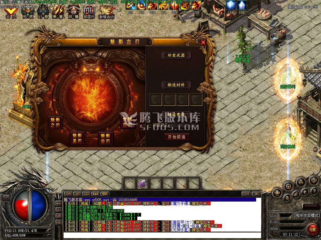 无限召唤宠物坐骑暗黑鉴定三职业