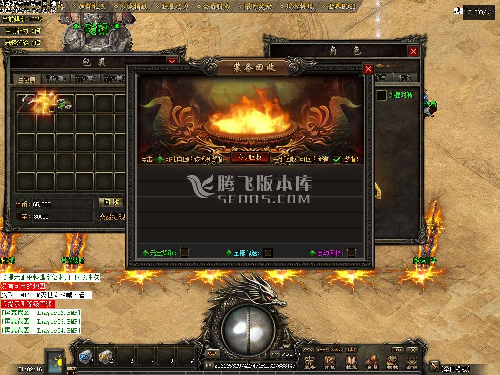 龙魂传奇微变三职业