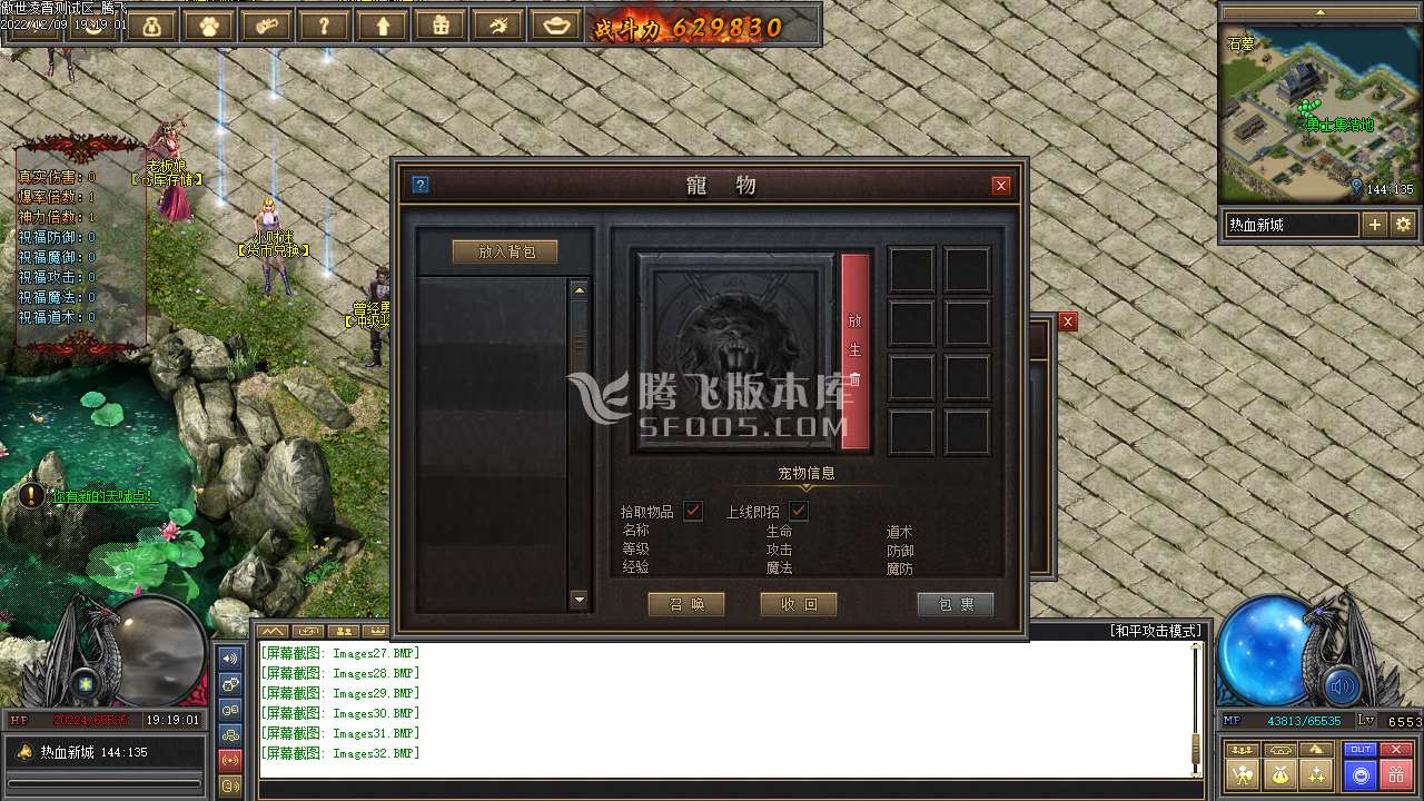 独家傲世凌霄之热血新城铭文三职业