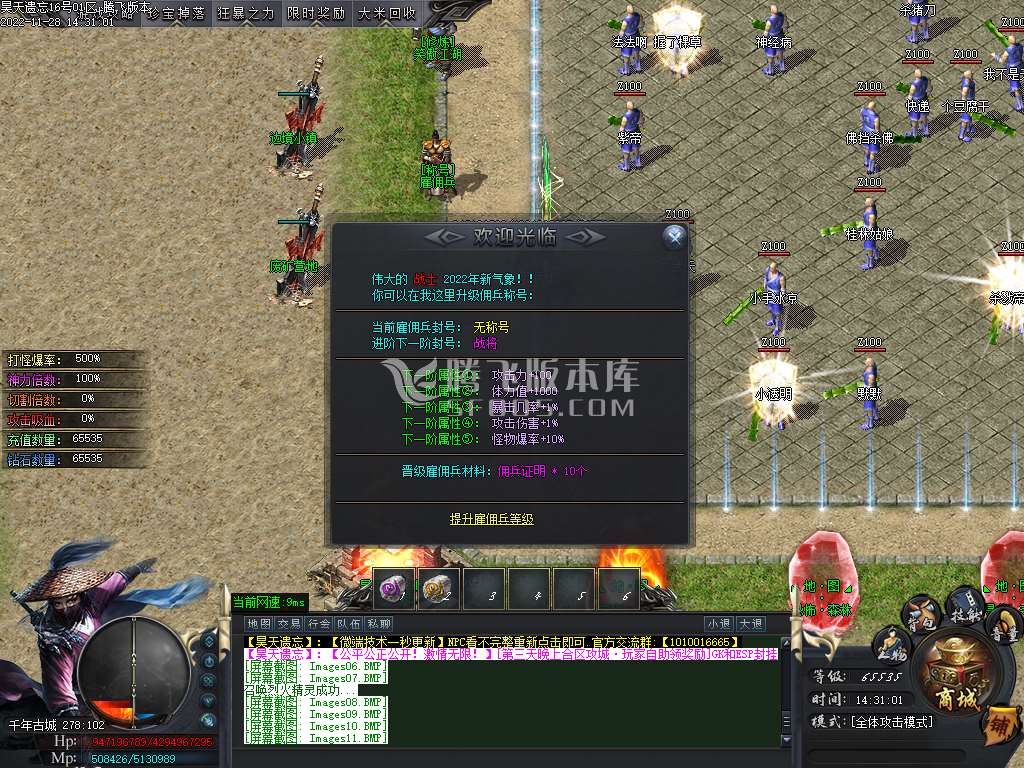昊天遗忘专属单职业