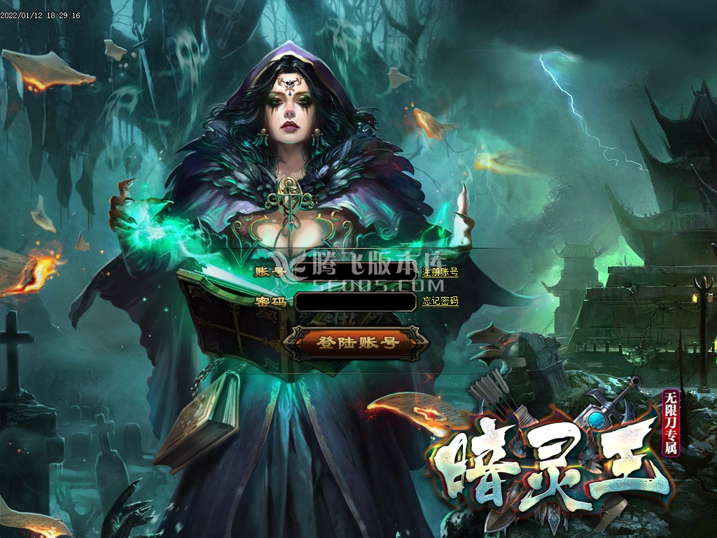 暗灵王无限刀专属单职业-带假人