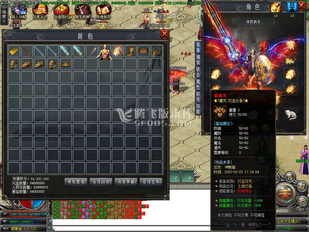 金九龍专属单职业